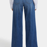 Teresa Wide Leg Ankle Jeans - Romantic Indigo