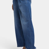 Teresa Wide Leg Ankle Jeans - Romantic Indigo
