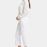 Relaxed Piper Crop Jeans - Optic White