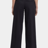 Mona Wide Leg Trouser Jeans - Black
