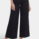 Mona Wide Leg Trouser Jeans - Black