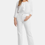 Blake Slim Flared Jeans - Optic White