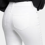 Blake Slim Flared Jeans - Optic White