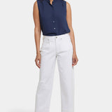 Balloon Ankle Jeans - Optic White