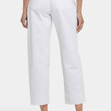Balloon Ankle Jeans - Optic White