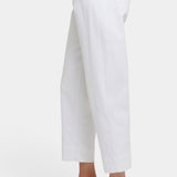 Balloon Ankle Jeans - Optic White