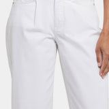Balloon Ankle Jeans - Optic White