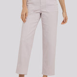 Kasey Stovepipe Ankle Jeans - Rock Flower