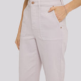 Kasey Stovepipe Ankle Jeans - Rock Flower