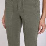 Margot Girlfriend Jeans - Desert Green