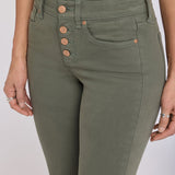 Barbara Bootcut Jeans - Desert Green