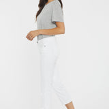 Chloe Capri Jeans - Optic White