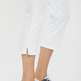 Chloe Capri Jeans - Optic White