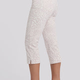 Marilyn Straight Crop Jeans - Snow Leopard