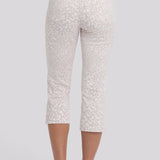 Marilyn Straight Crop Jeans - Snow Leopard