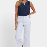 Coco Relaxed Wide Leg Crop Jeans - Optic White