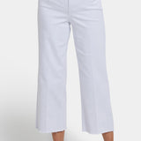 Coco Relaxed Wide Leg Crop Jeans - Optic White