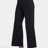 Teresa Wide Leg Ankle Jeans - Black