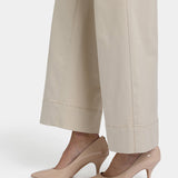 Teresa Wide Leg Ankle Jeans - Feather