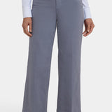Teresa Wide Leg Ankle Jeans - Shadow Blue