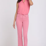 Marilyn Straight Ankle Jeans - Desert Rose