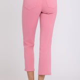 Marilyn Straight Ankle Jeans - Desert Rose