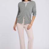 Marilyn Straight Ankle Jeans - Rock Flower