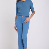 Marilyn Straight Ankle Jeans - Seven Seas