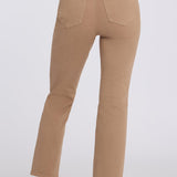 Marilyn Straight Ankle Jeans - Toasted Coconut