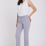 Marilyn Straight Ankle Jeans - Vintage Lavender