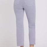 Marilyn Straight Ankle Jeans - Vintage Lavender