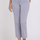 Marilyn Straight Ankle Jeans - Vintage Lavender