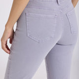 Marilyn Straight Ankle Jeans - Vintage Lavender