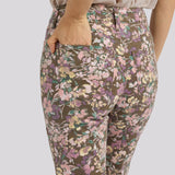 Marilyn Straight Ankle Jeans - Earth Blooms