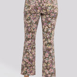 Marilyn Straight Ankle Jeans - Earth Blooms