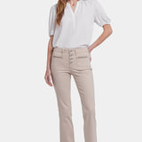 Marilyn Straight Ankle Jeans - Feather
