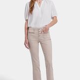 Marilyn Straight Ankle Jeans - Feather