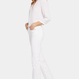 Marilyn Straight Jeans In Long Inseam - Optic White