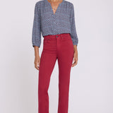 Marilyn Straight Jeans - Beaujolais