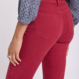 Marilyn Straight Jeans - Beaujolais