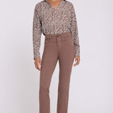 Marilyn Straight Jeans - Deep Taupe