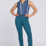 Waist-Match™ Marilyn Straight Jeans - Blue Lake