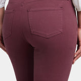 Marilyn Straight Jeans - Dark Cherry