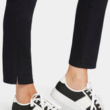 Skinny Ankle Pull-On Jeans - Black