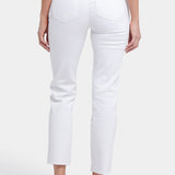 Sheri Slim Ankle Jeans - Optic White