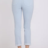 Sheri Slim Straight Ankle Jeans - Blue Clover