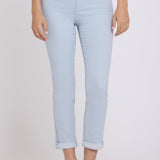Sheri Slim Straight Ankle Jeans - Blue Clover