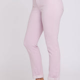 Sheri Slim Straight Ankle Jeans - Light Lilac