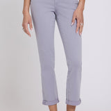 Sheri Slim Straight Ankle Jeans - Vintage Lavender