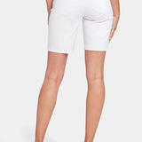 Ella Denim Shorts - Optic White